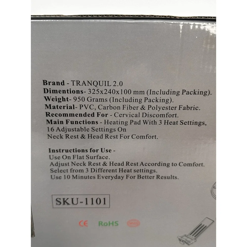 Tranquil‎ 2.0 Neck Compression Device NEW